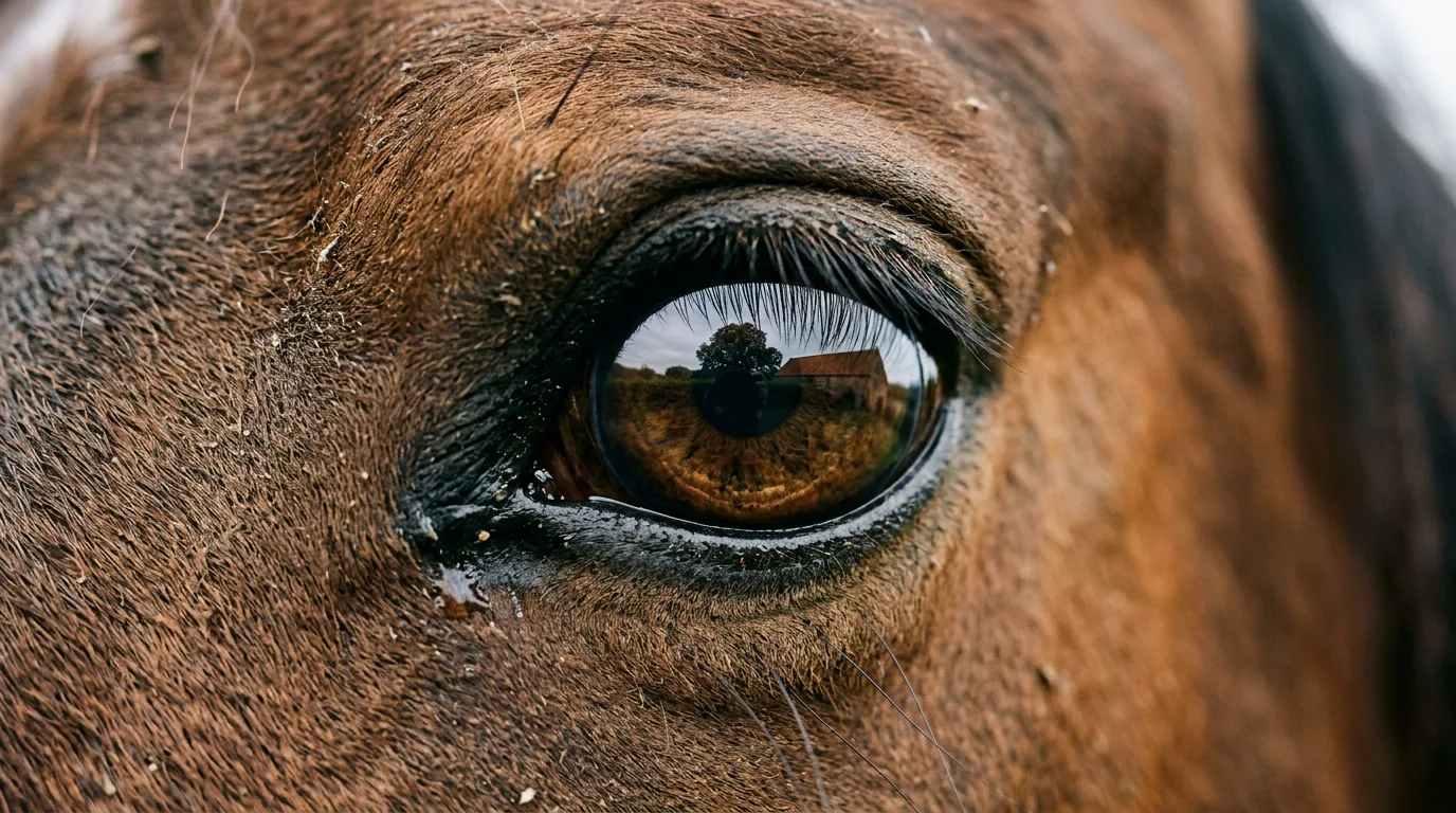 Un regard de cheval, Centre équestre de Thônes, Thônes